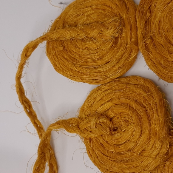 1970's Rope Belt Style Hand made - Picture 6 of 8